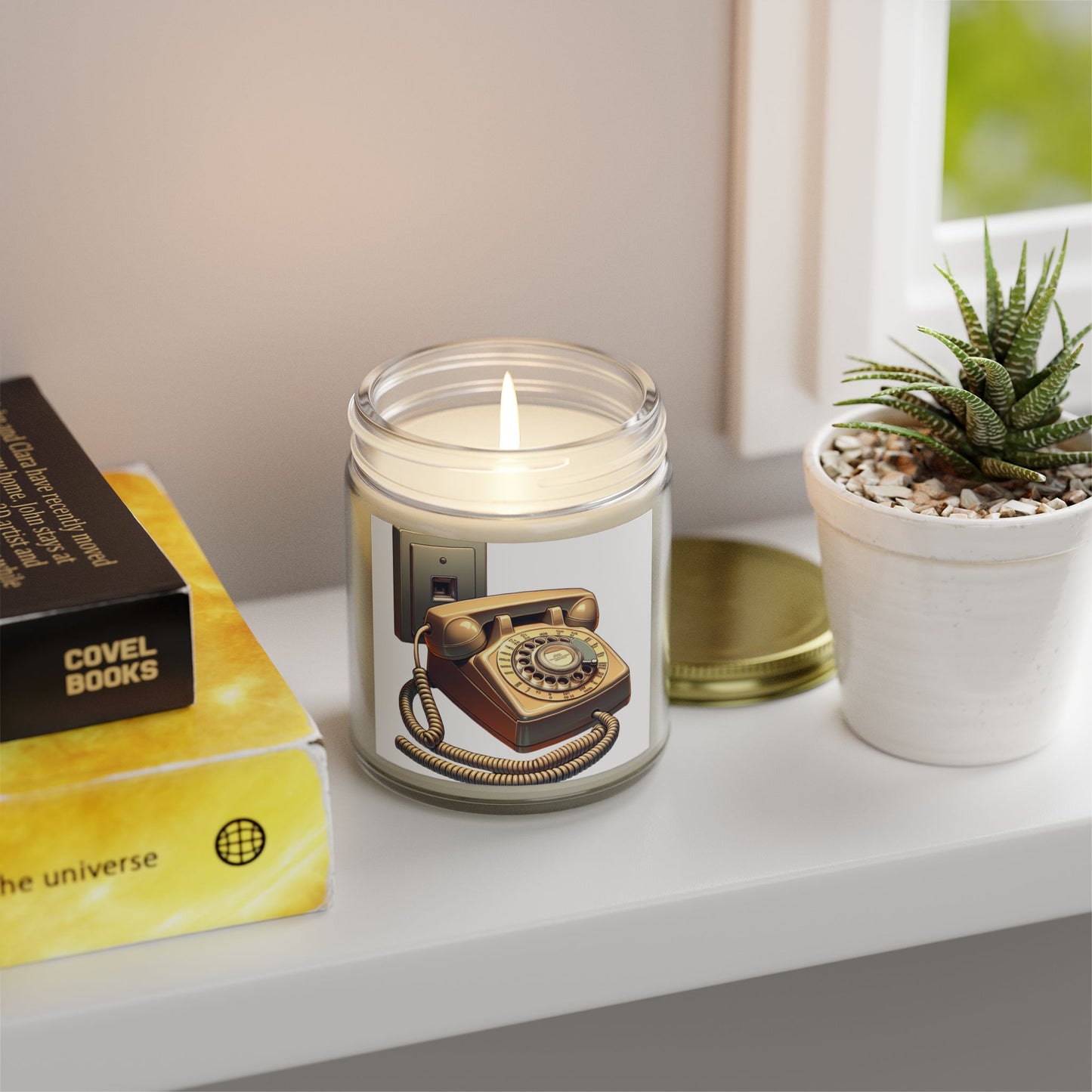 Scented Candles, Coconut Apricot Wax (4oz, 9oz)