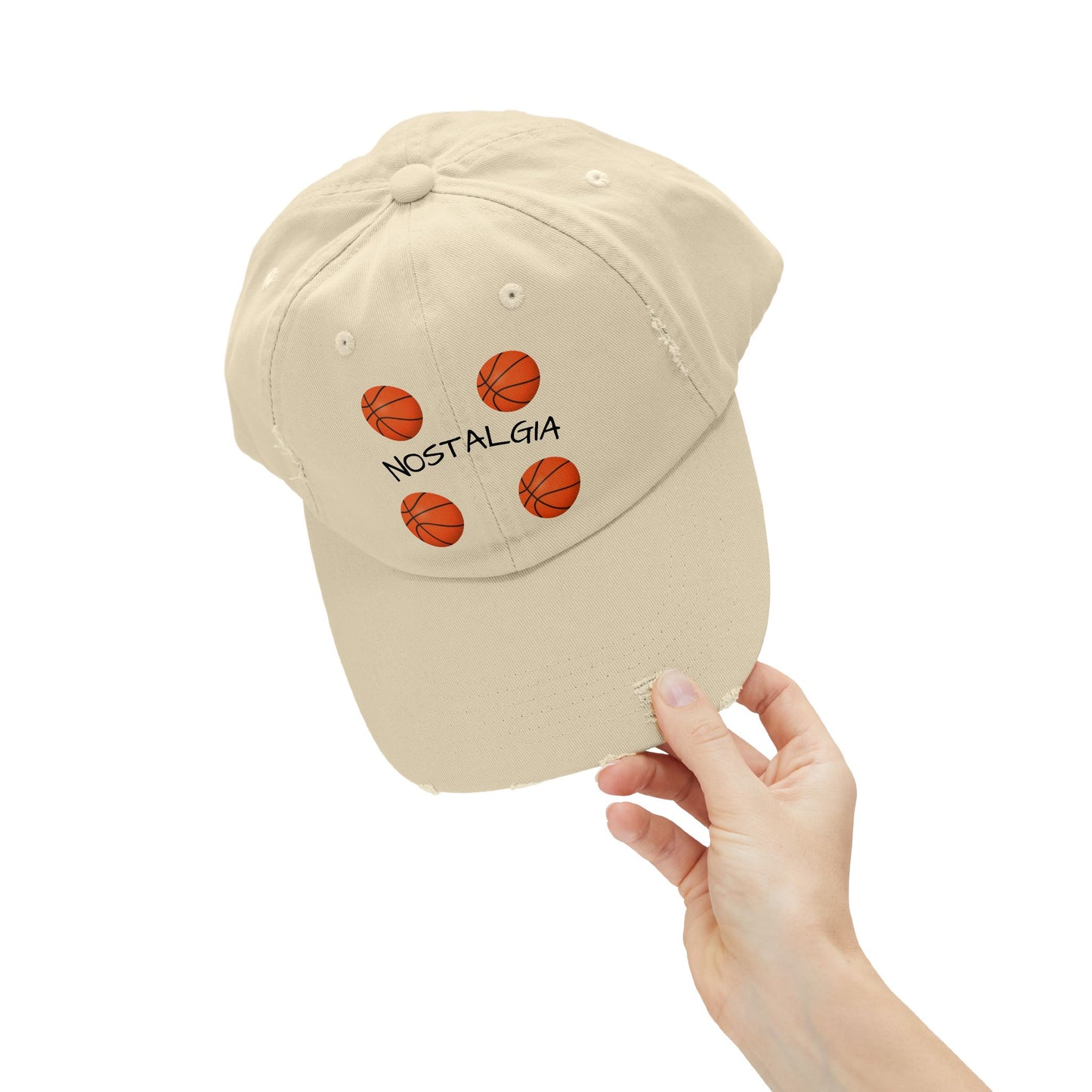 Unisex Distressed Cap