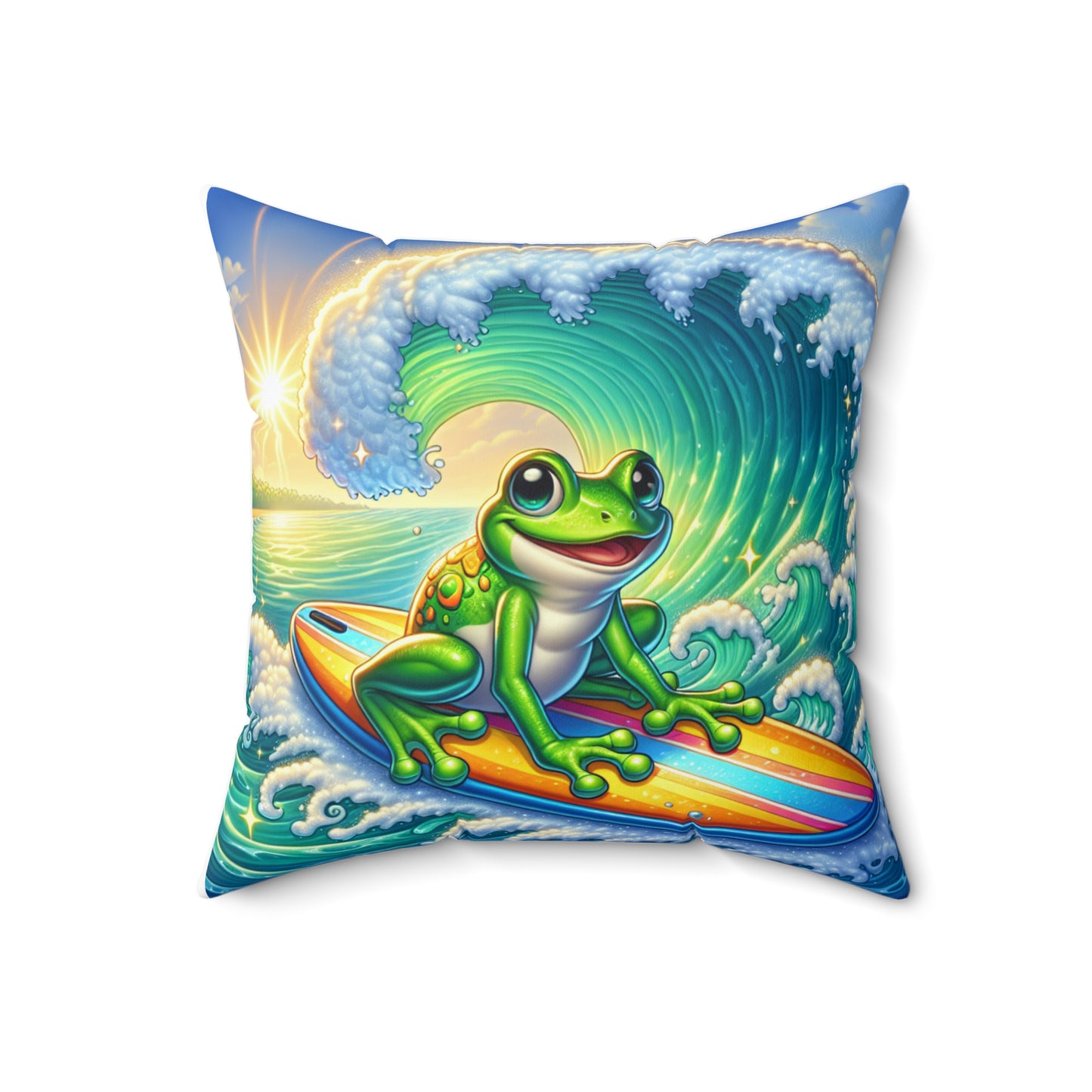 Spun Polyester Square Pillow
