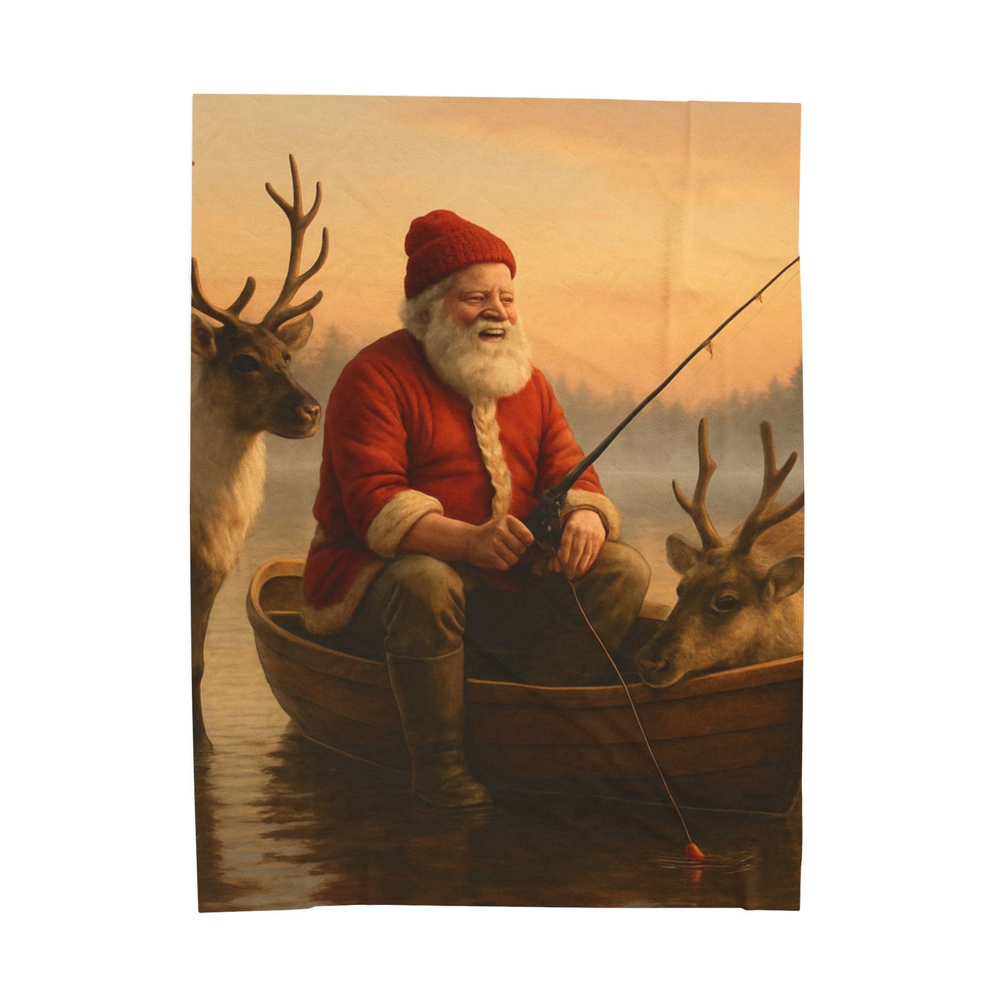 CHRISTMAS Velveteen Plush Blanket