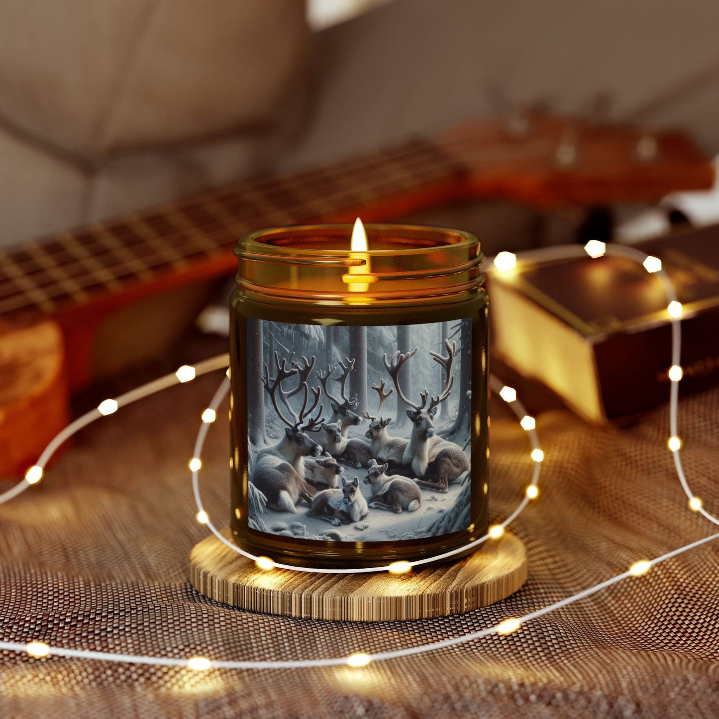 Scented Candles, Coconut Apricot Wax (4oz, 9oz)