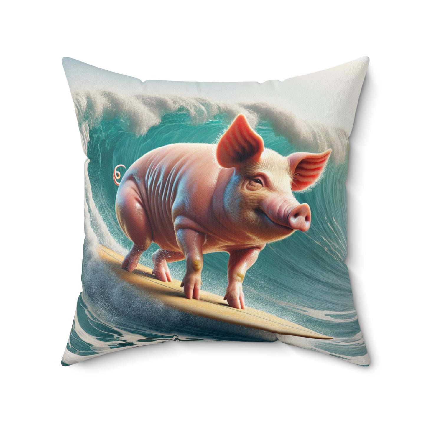 Spun Polyester Square Pillow