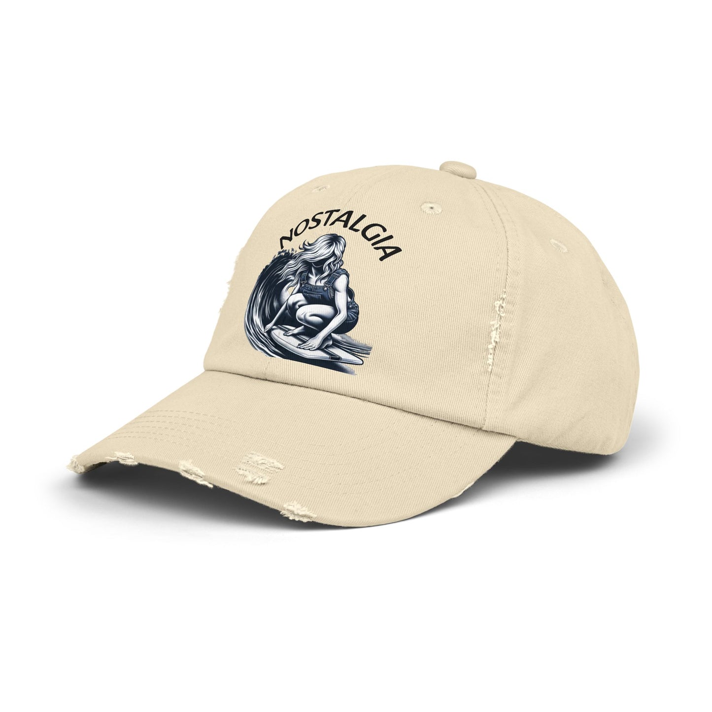 Unisex Distressed Cap