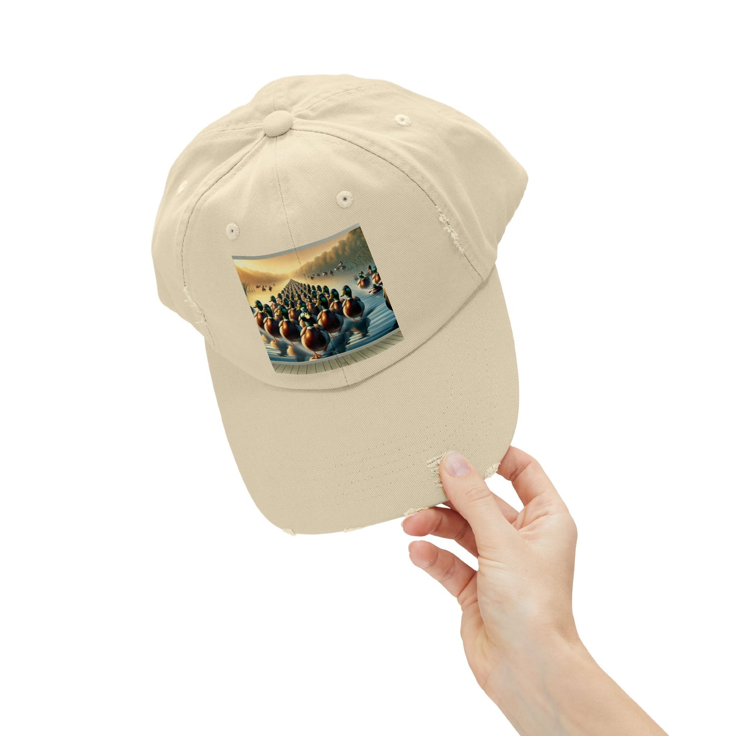 Unisex Distressed Cap