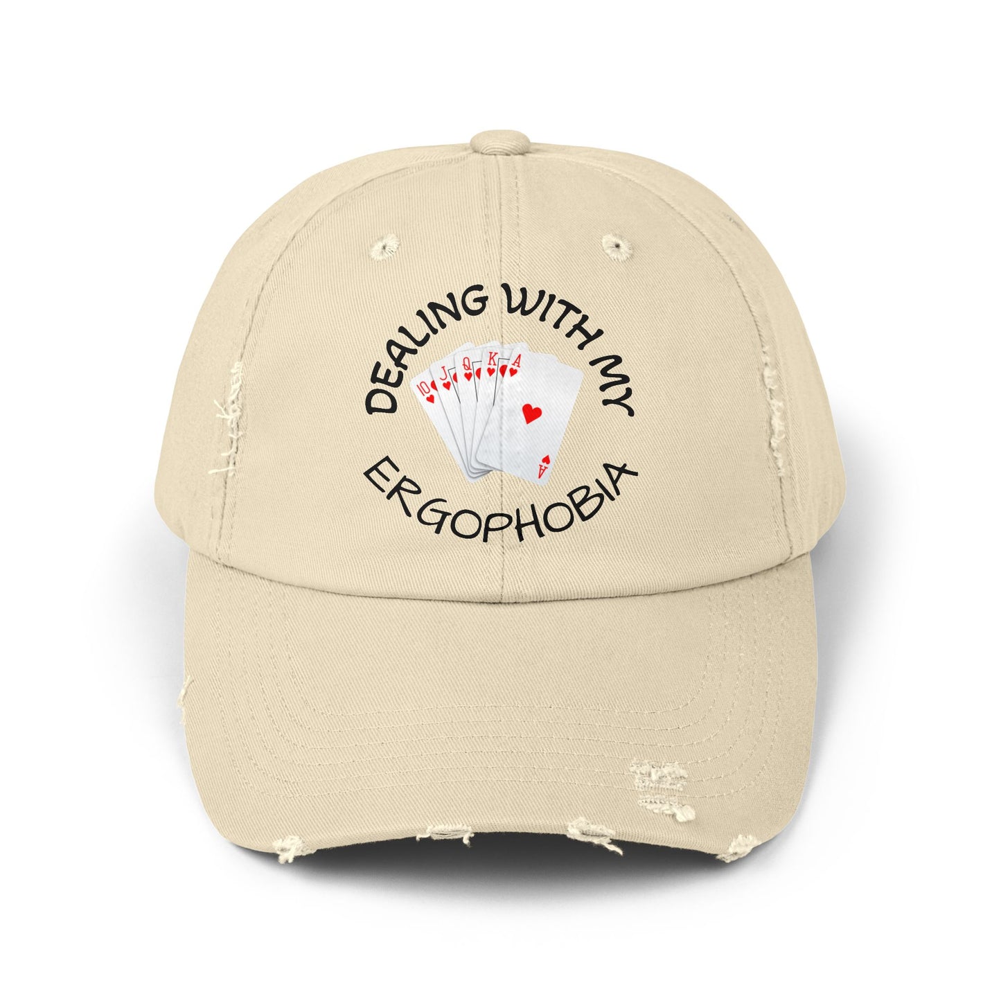 Unisex Distressed Cap