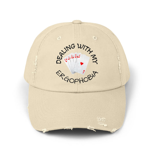 Unisex Distressed Cap