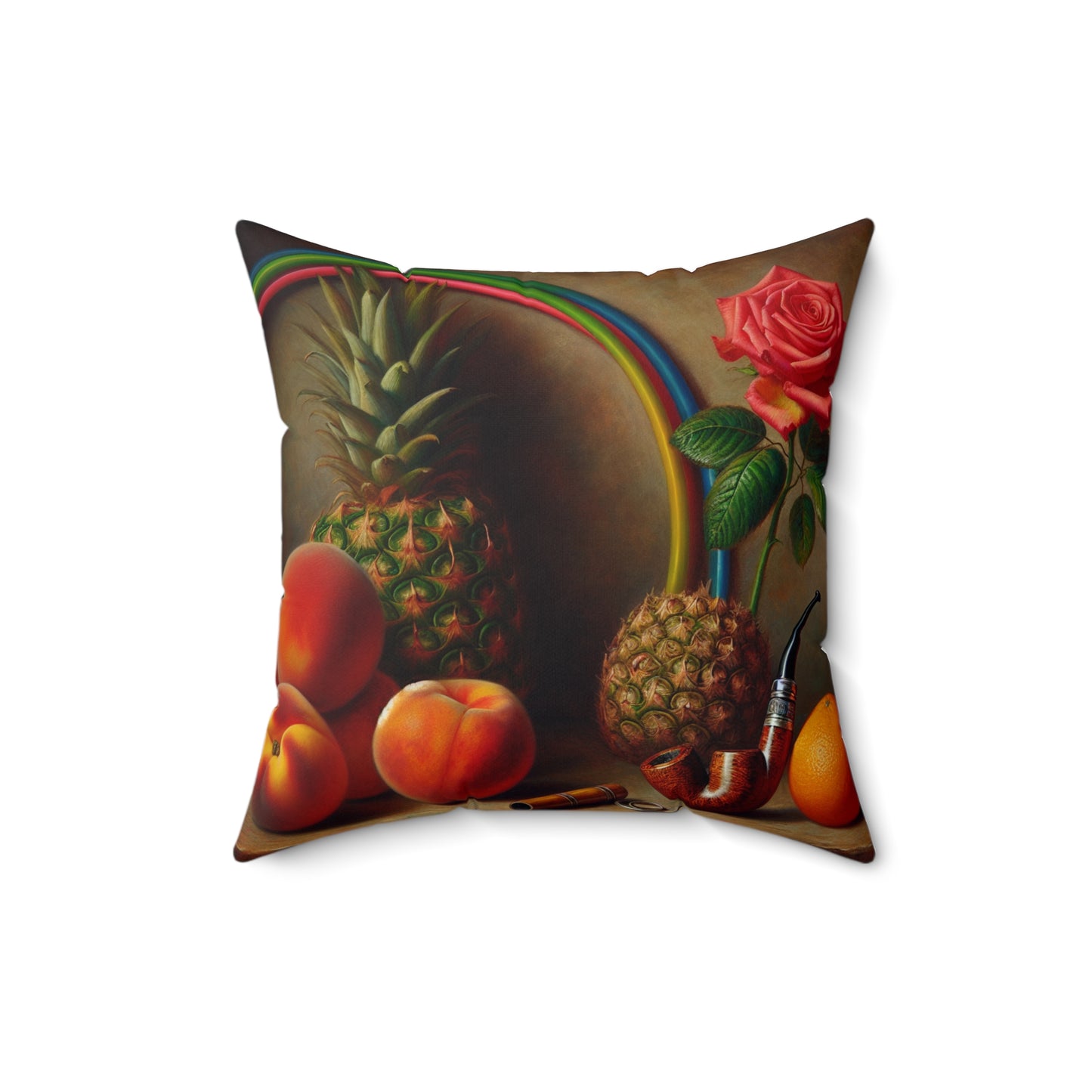 Spun Polyester Square Pillow