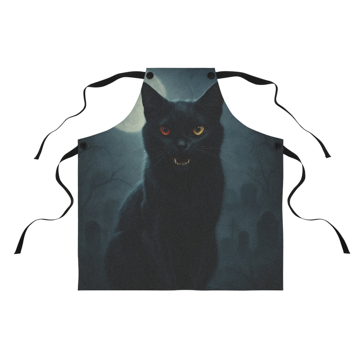 HALLOWEEN (BLACK CAT) Apron (AOP)