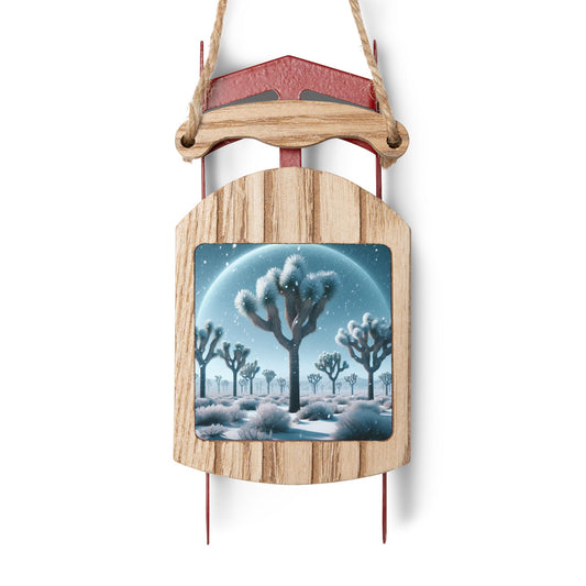Sled Ornaments