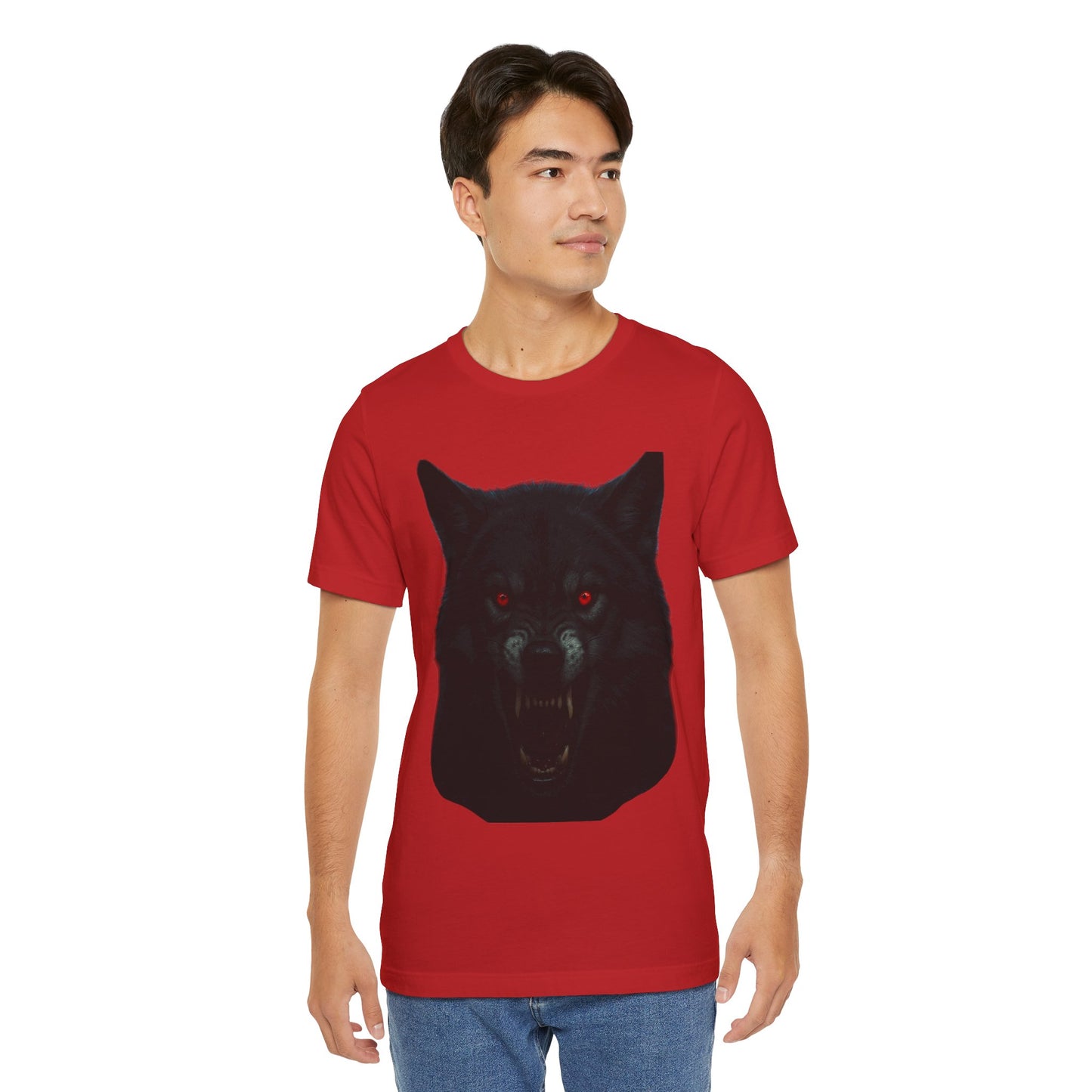 HALLOWEEN (WOLF) Unisex Jersey Short Sleeve Tee