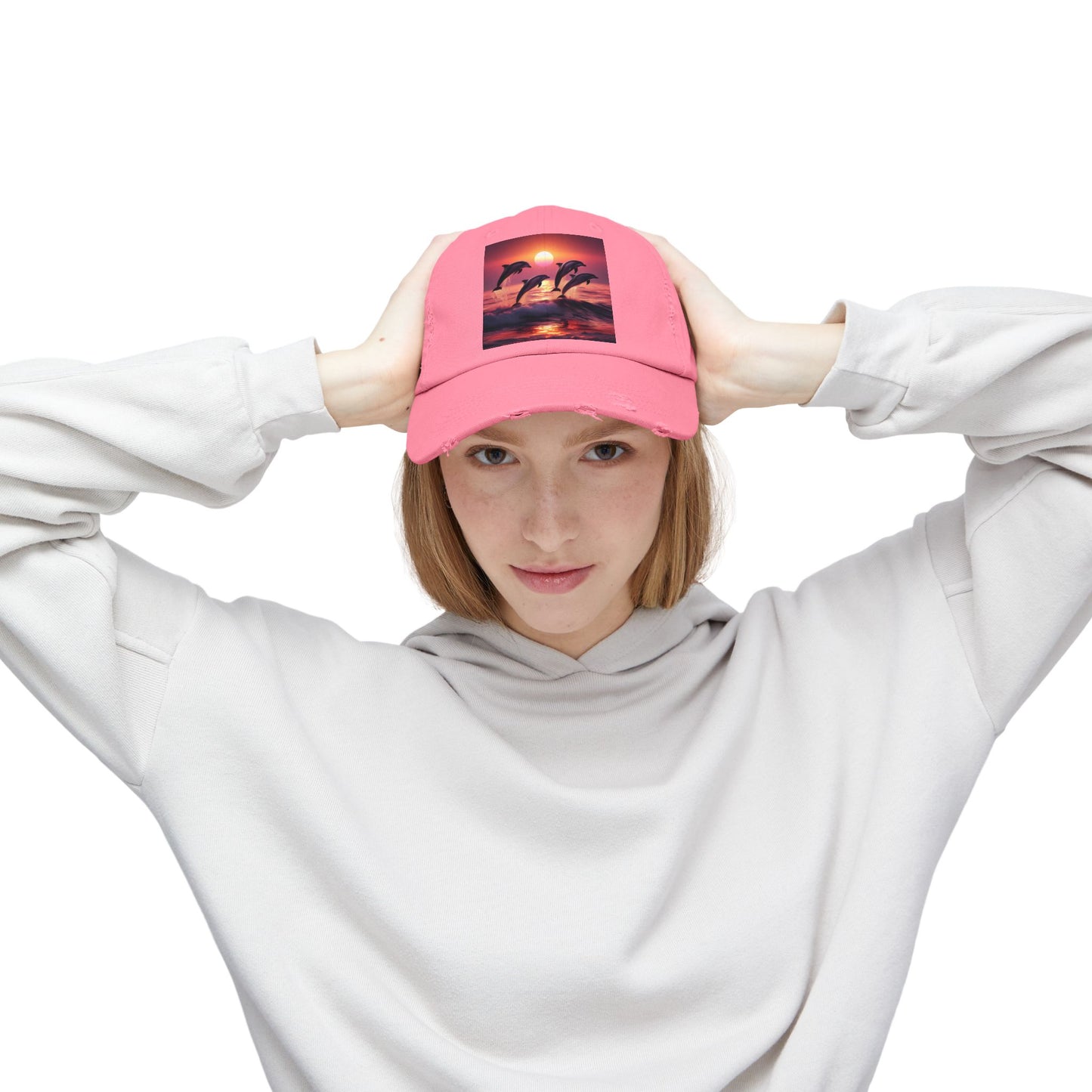 Unisex Distressed Cap