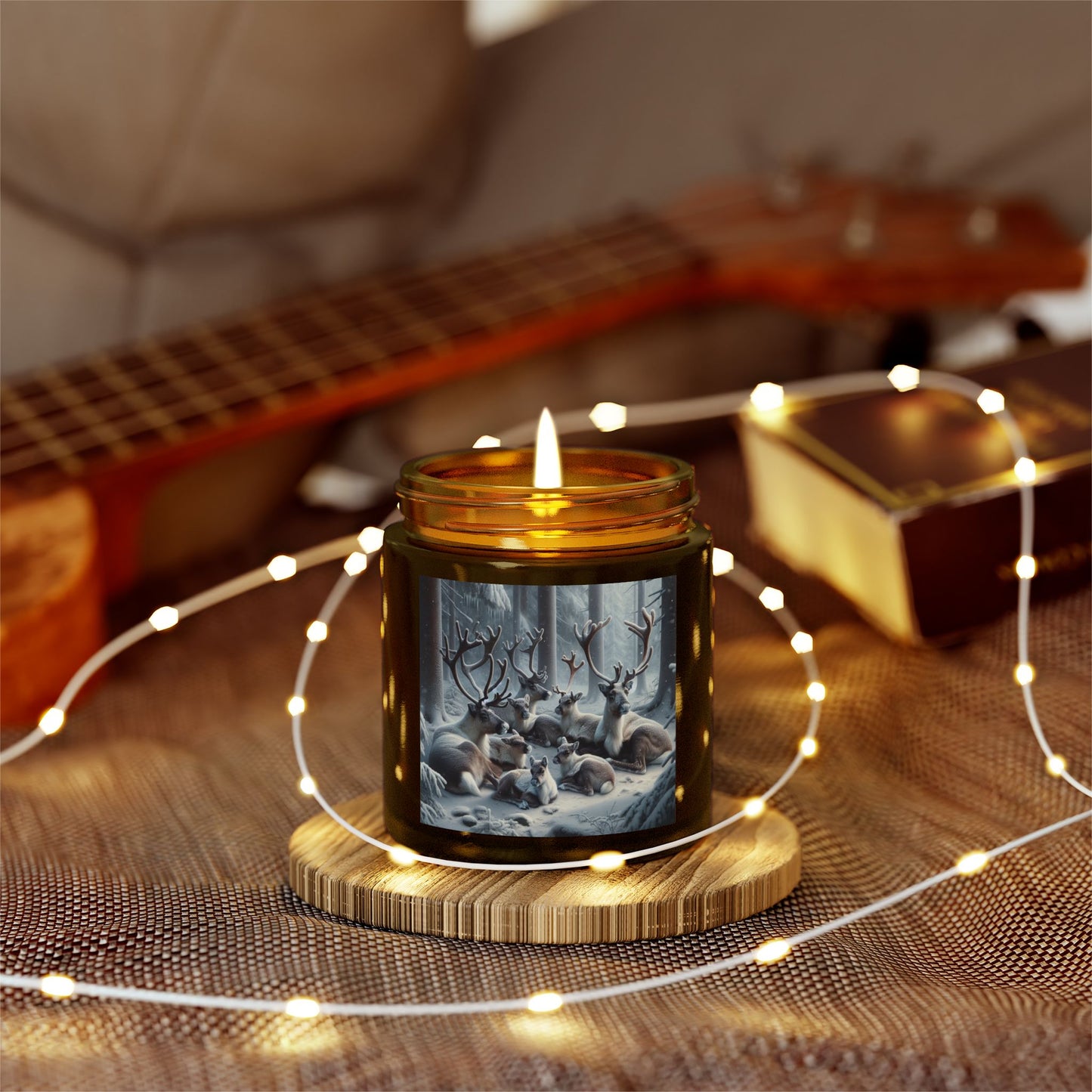 Scented Candles, Coconut Apricot Wax (4oz, 9oz)