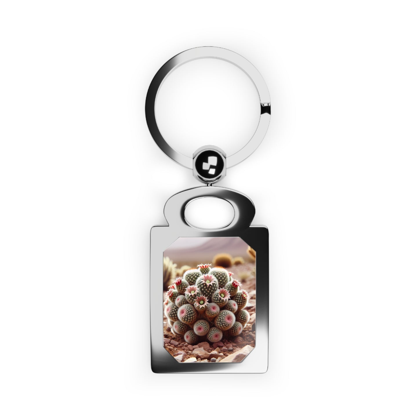 Rectangle Photo Keyring