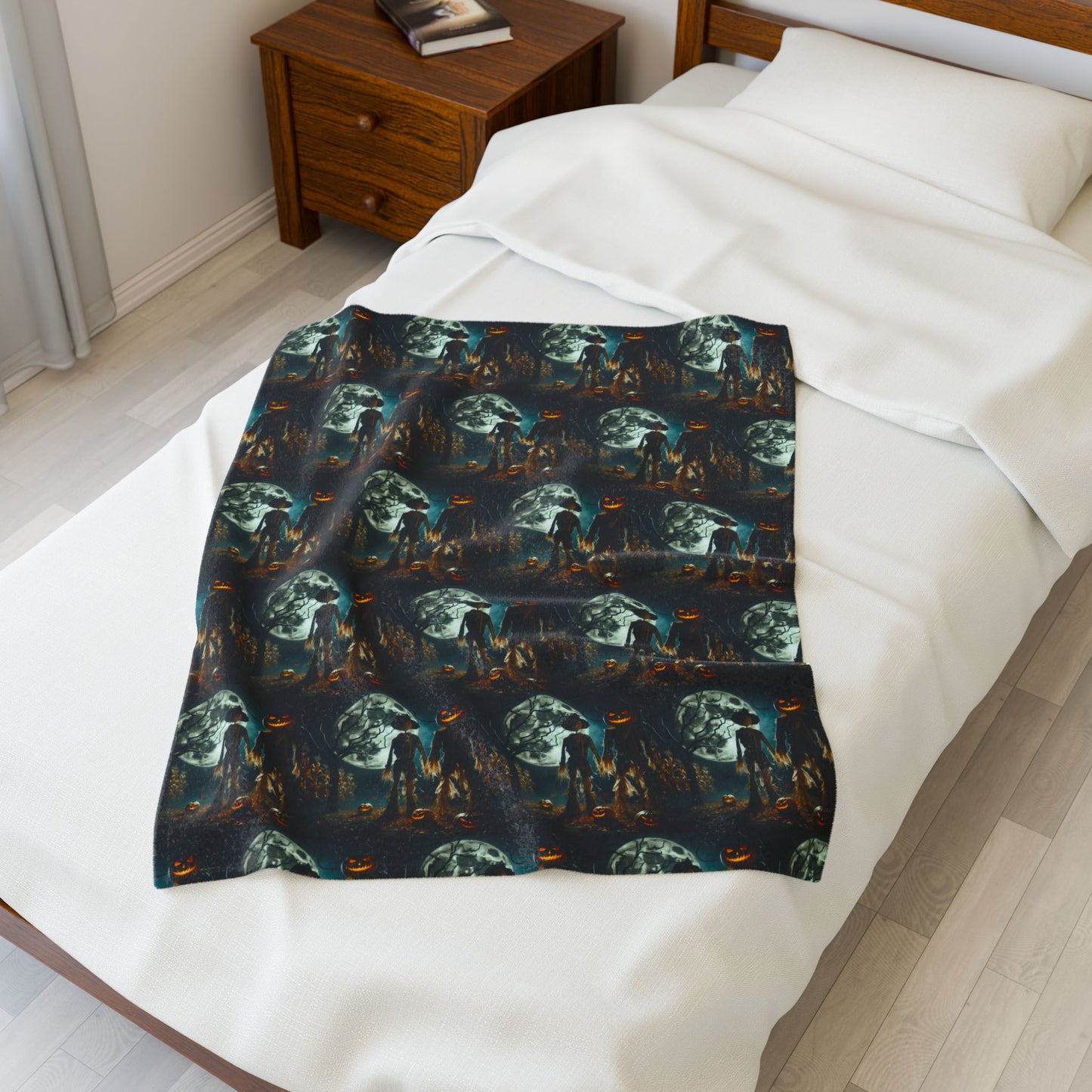 HALLOWEEN Velveteen Plush Blanket