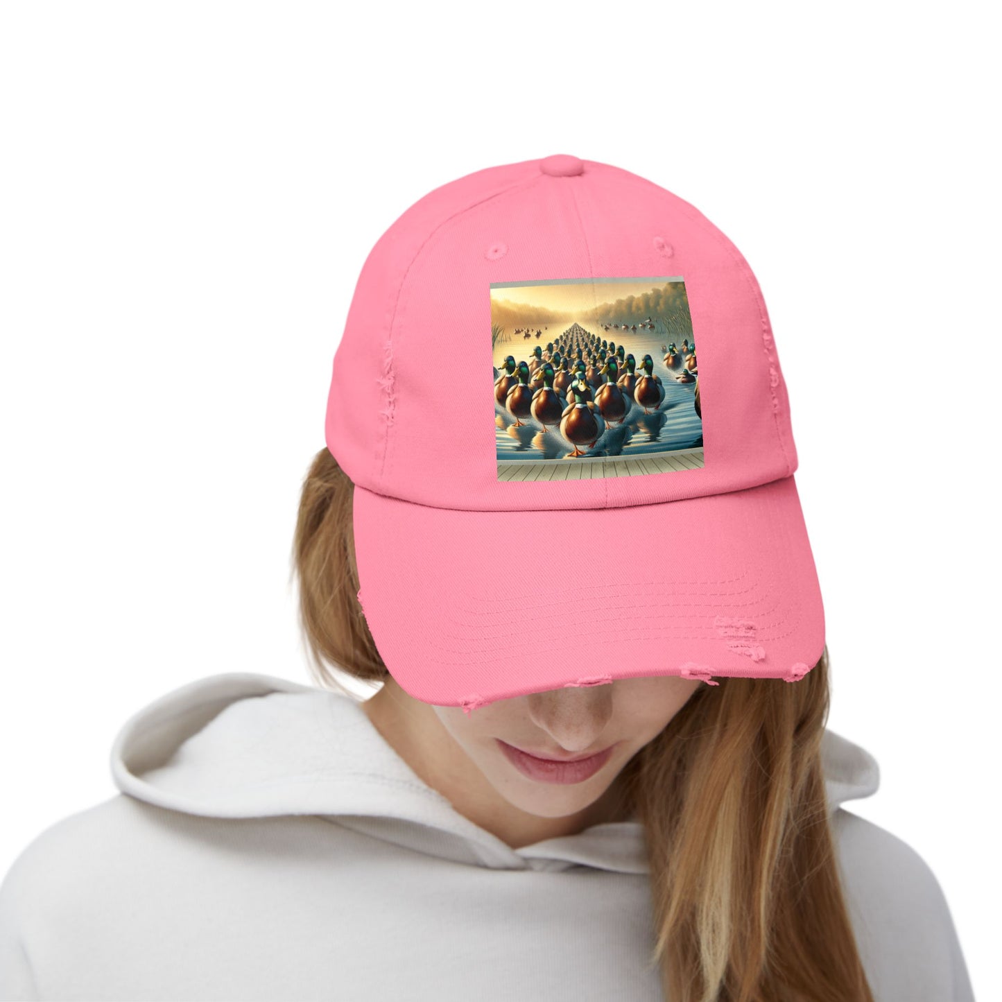 Unisex Distressed Cap