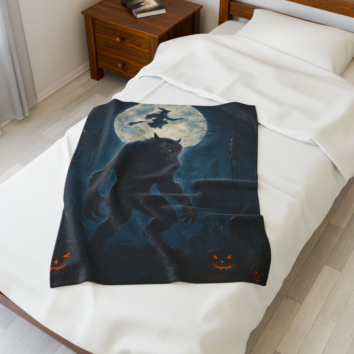 HALLOWEEN Velveteen Plush Blanket