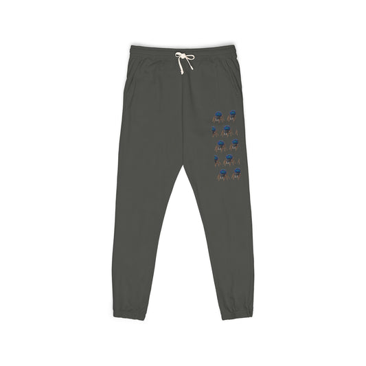 Unisex Garment-Dyed Fleece Sweatpants