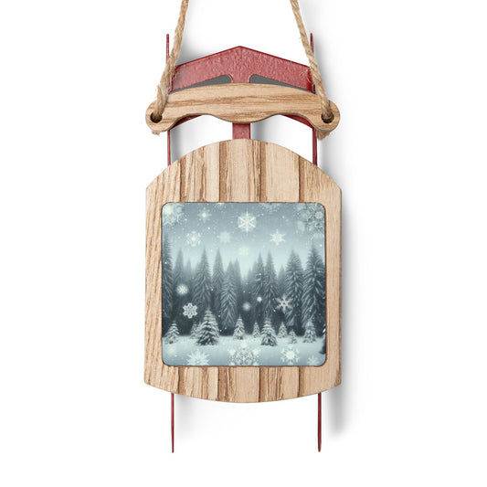 Sled Ornaments