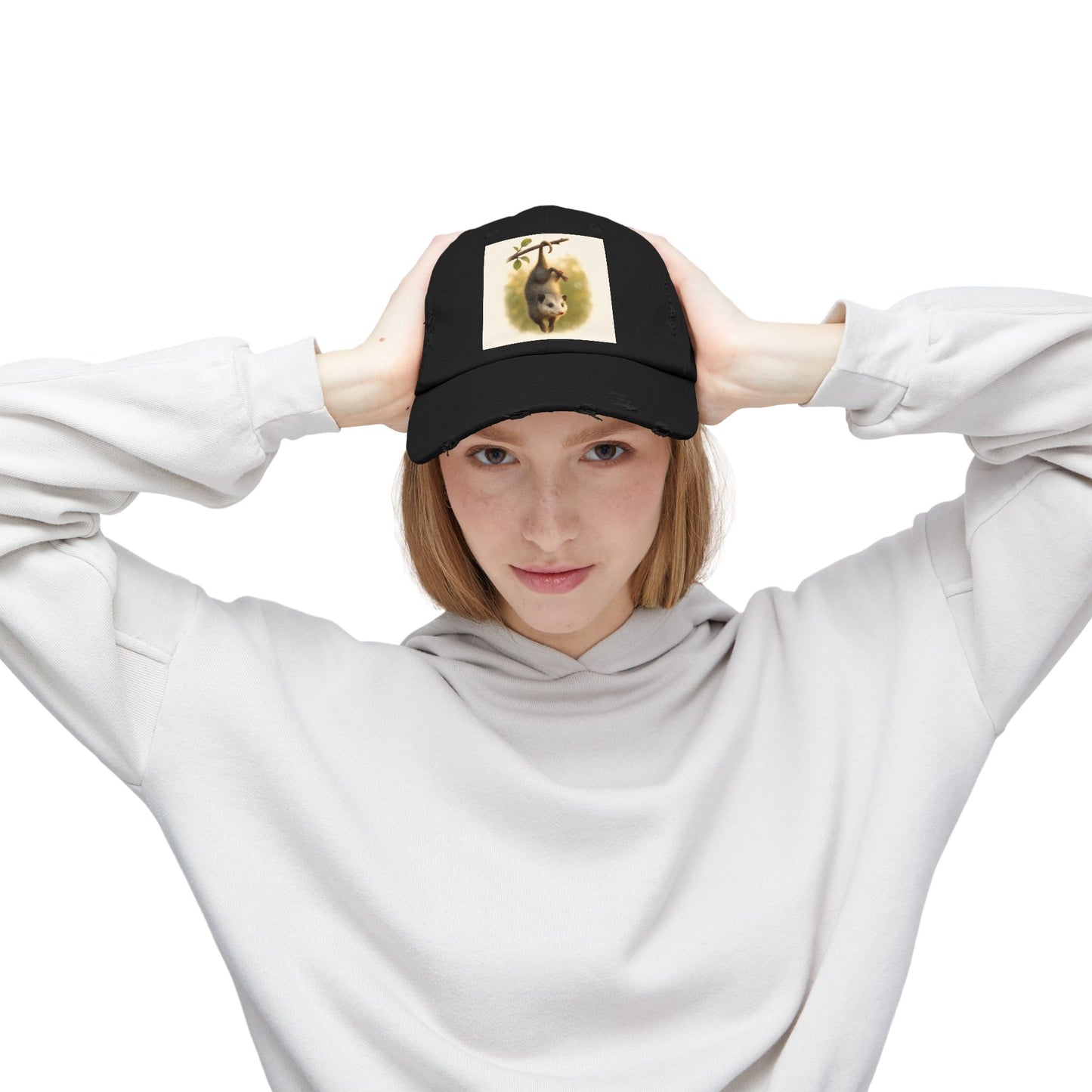 Unisex Distressed Cap