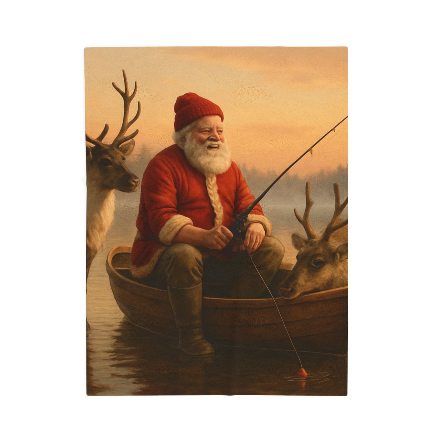 CHRISTMAS Velveteen Plush Blanket