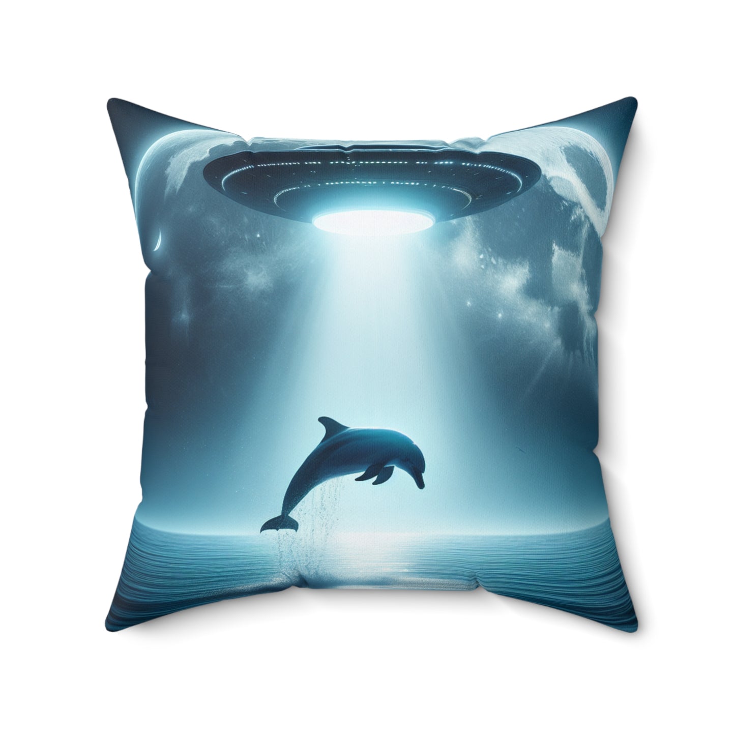 Spun Polyester Square Pillow