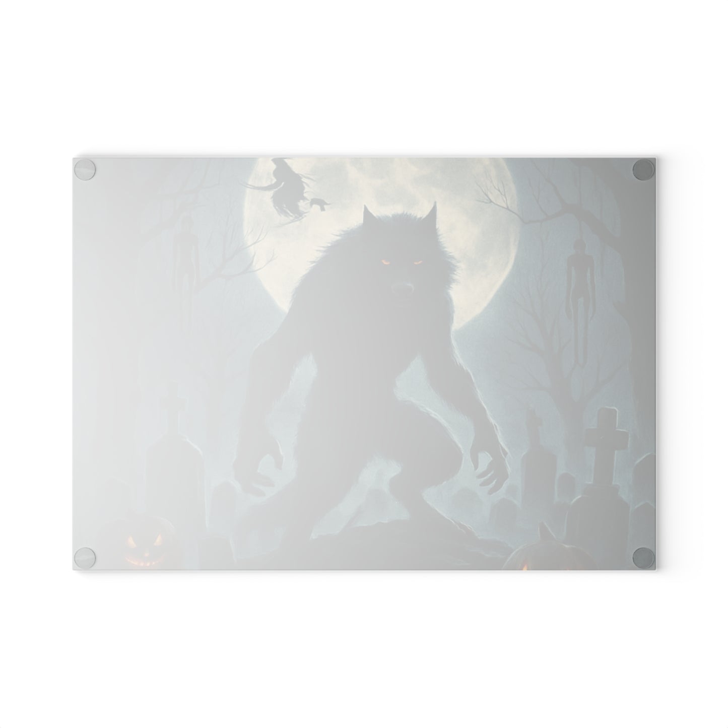 HALLOWEEN Glass Cutting Board