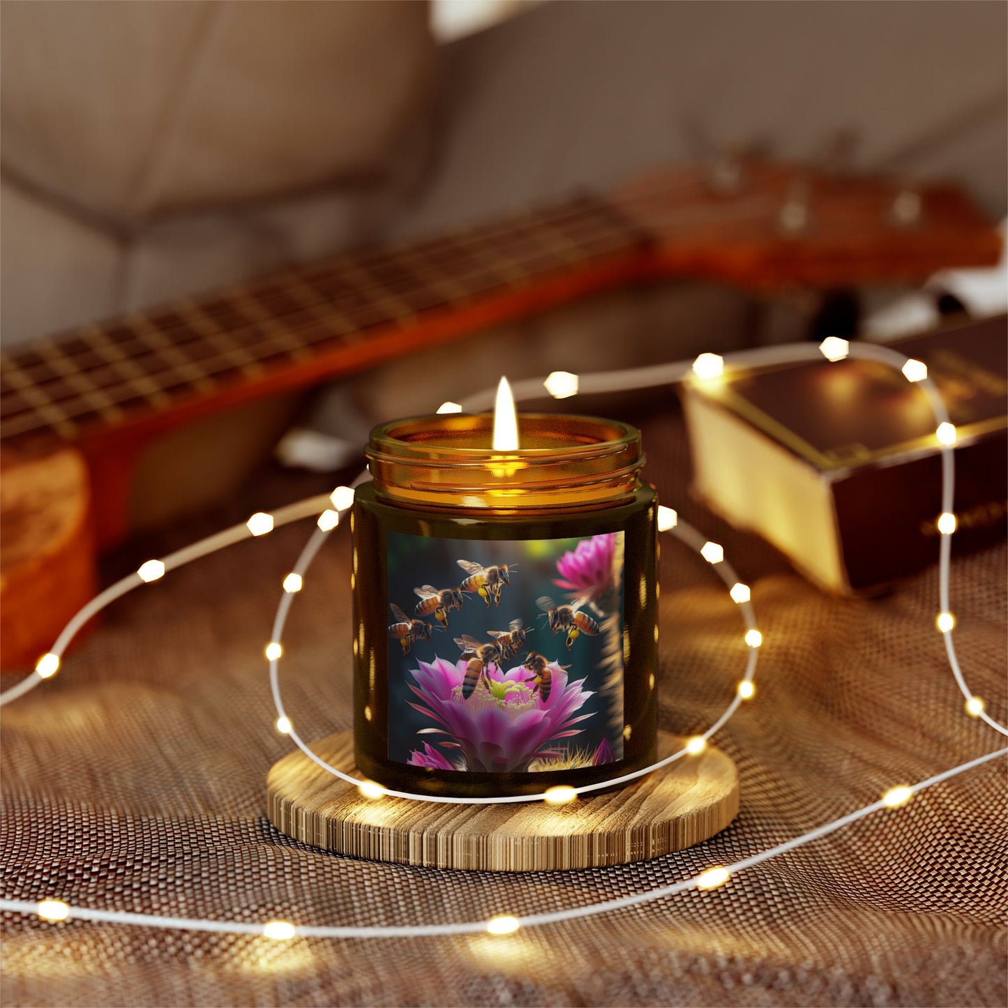 Scented Candles, Coconut Apricot Wax (4oz, 9oz)