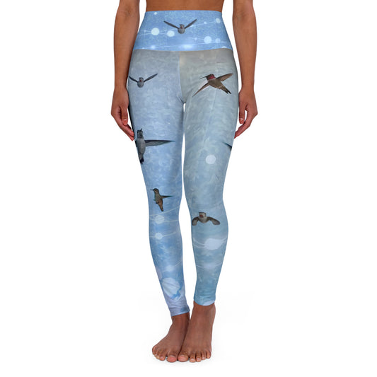 hummingbird yoga leggings