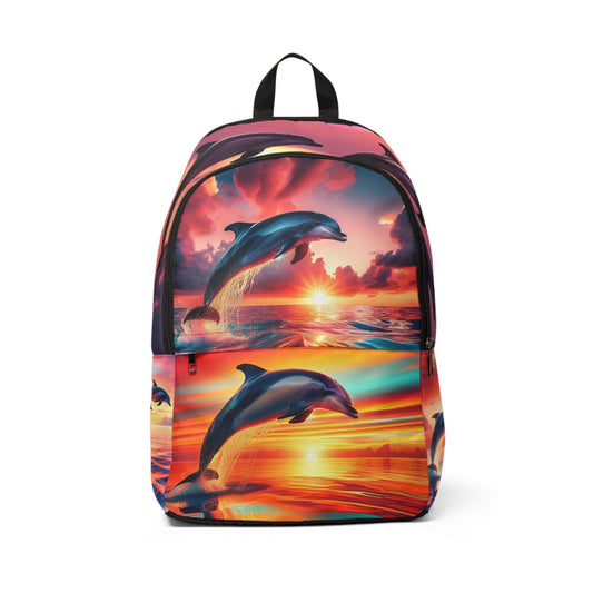 Unisex Fabric Backpack