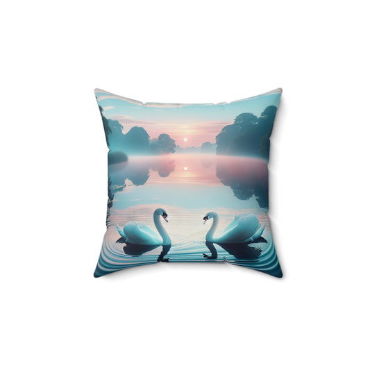 Spun Polyester Square Pillow