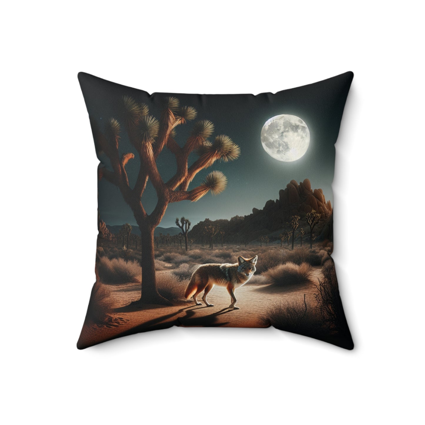 Spun Polyester Square Pillow