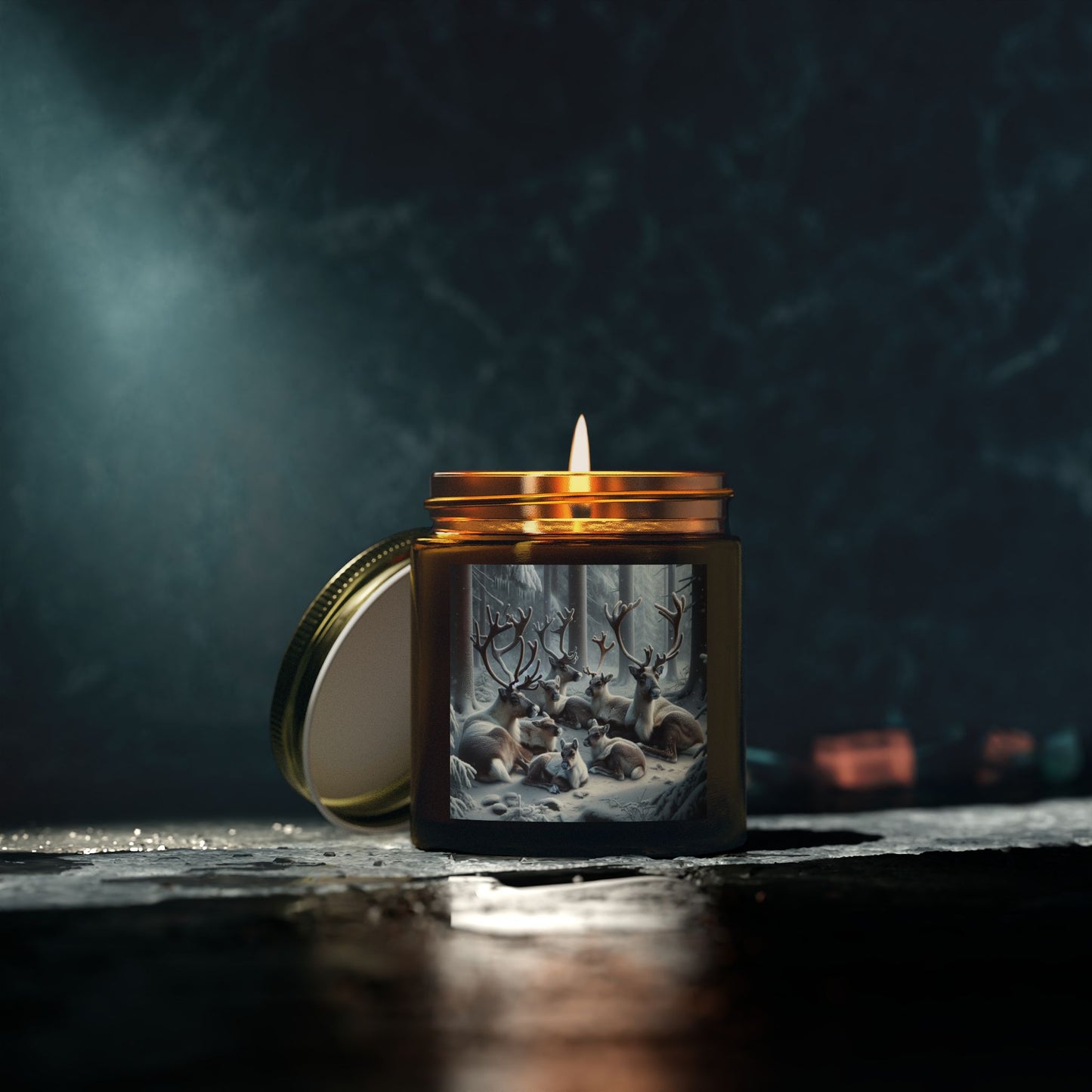 Scented Candles, Coconut Apricot Wax (4oz, 9oz)