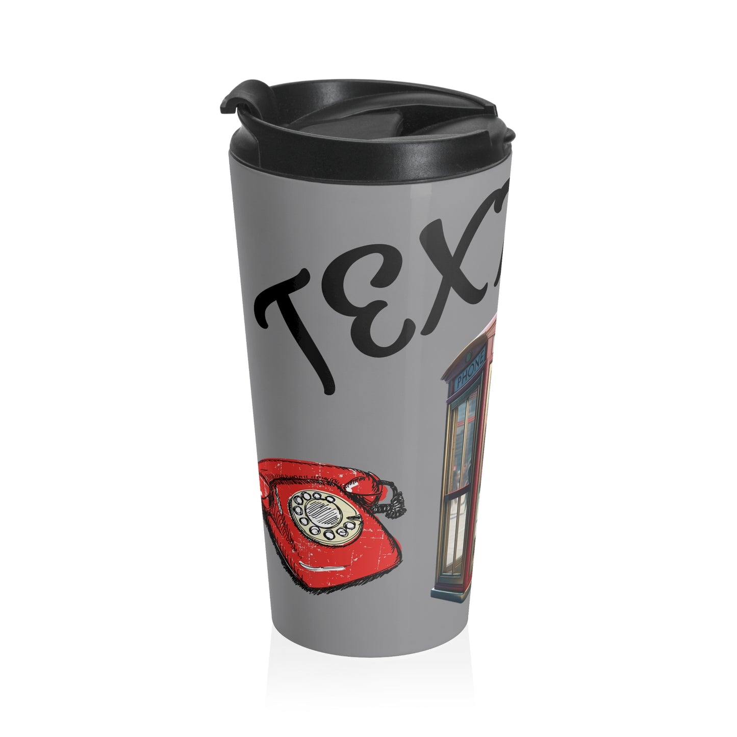 TEXT ME Stainless Steel Travel Mug
