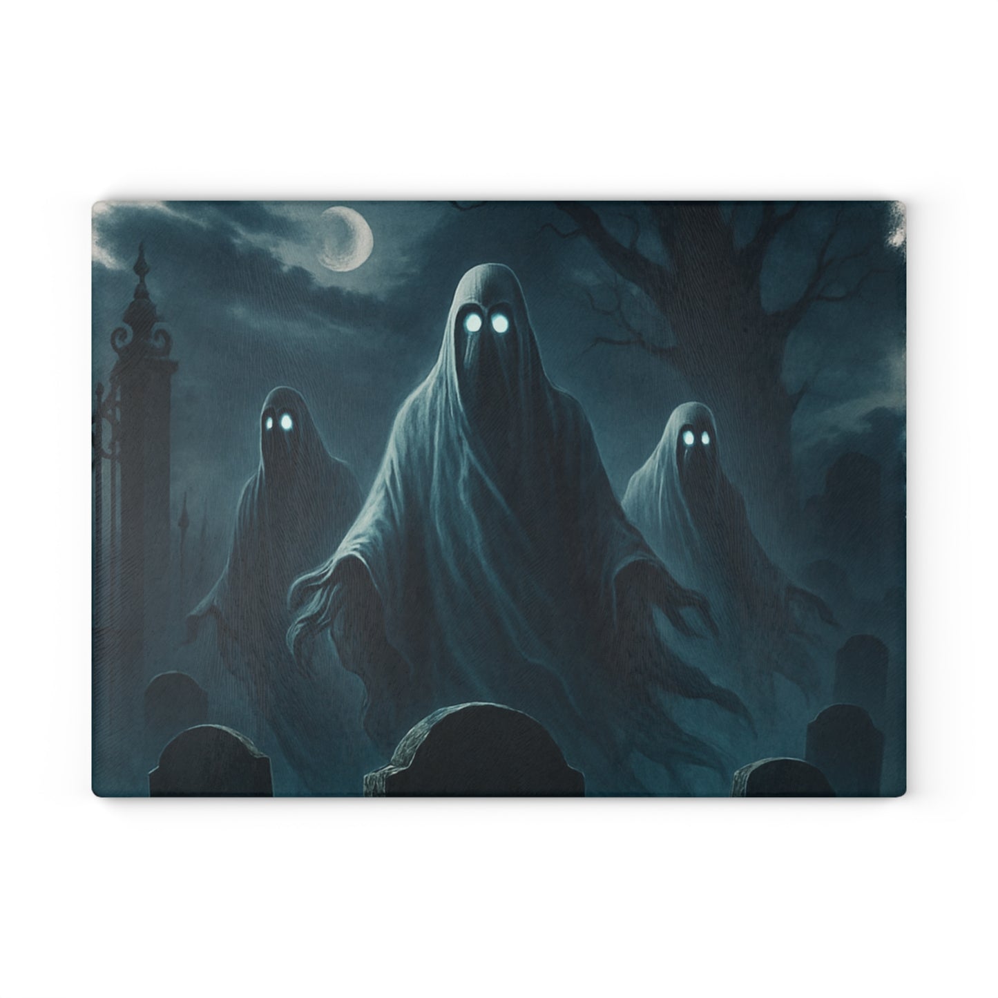 HALLOWEEN Glass Cutting Board