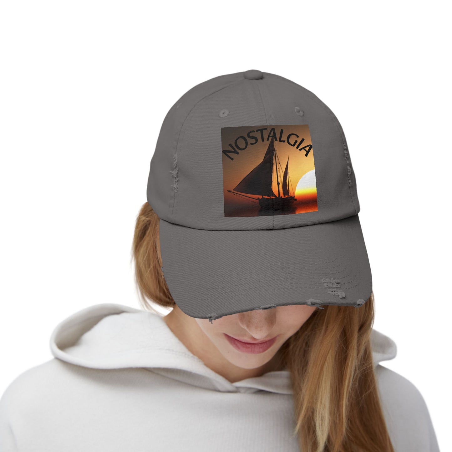 Unisex Distressed Cap