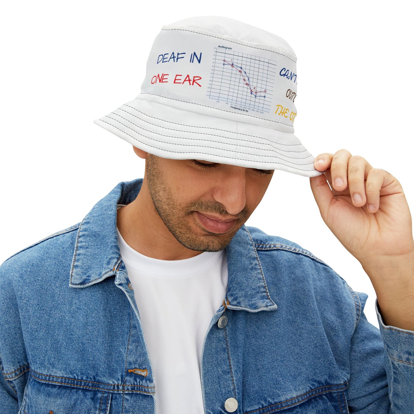 HEARING (INFORMANT) Bucket Hat (AOP)