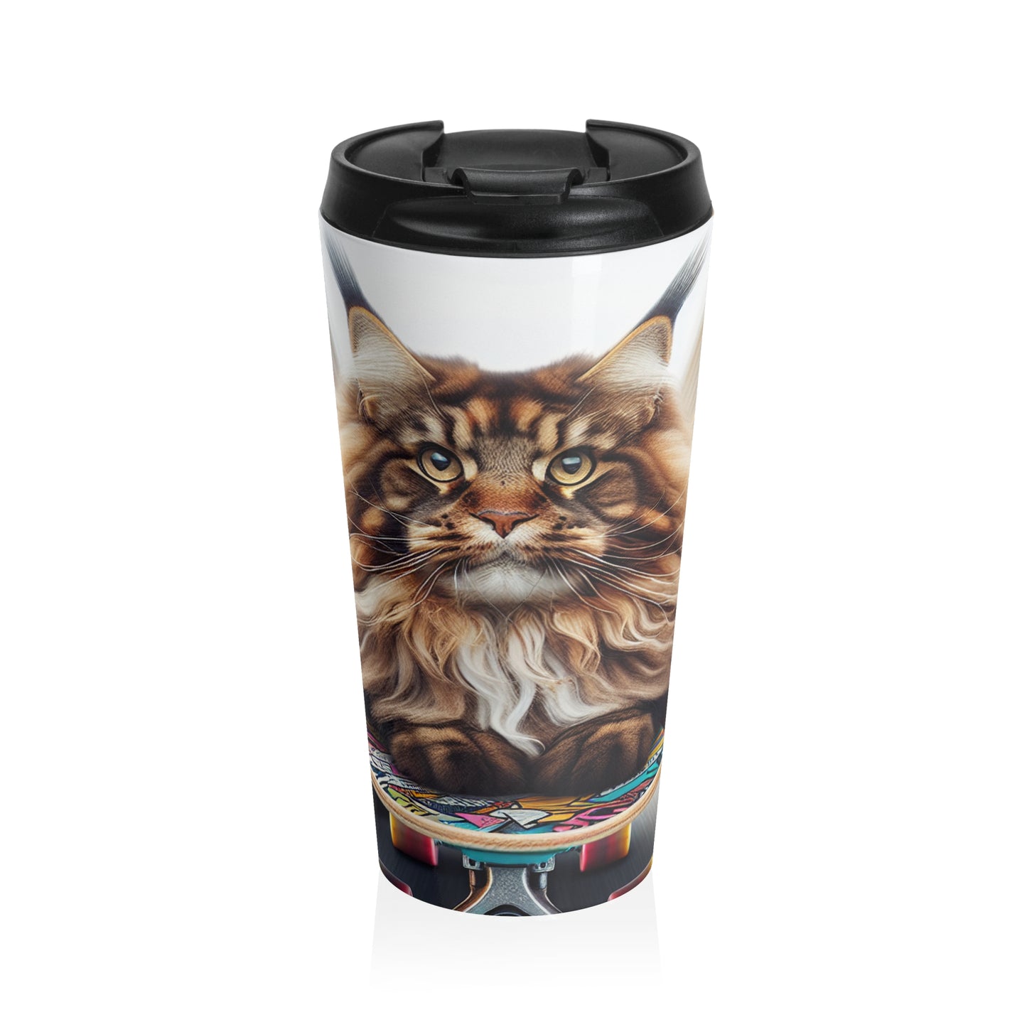 MAINE COON CAT Stainless Steel Travel Mug