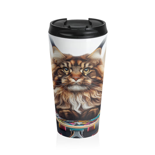MAINE COON CAT Stainless Steel Travel Mug