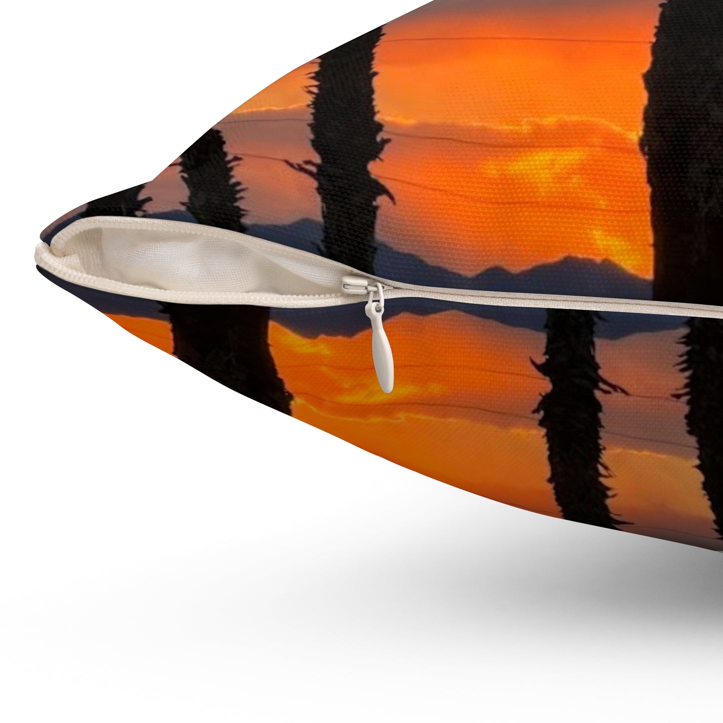 Spun Polyester Square Pillow