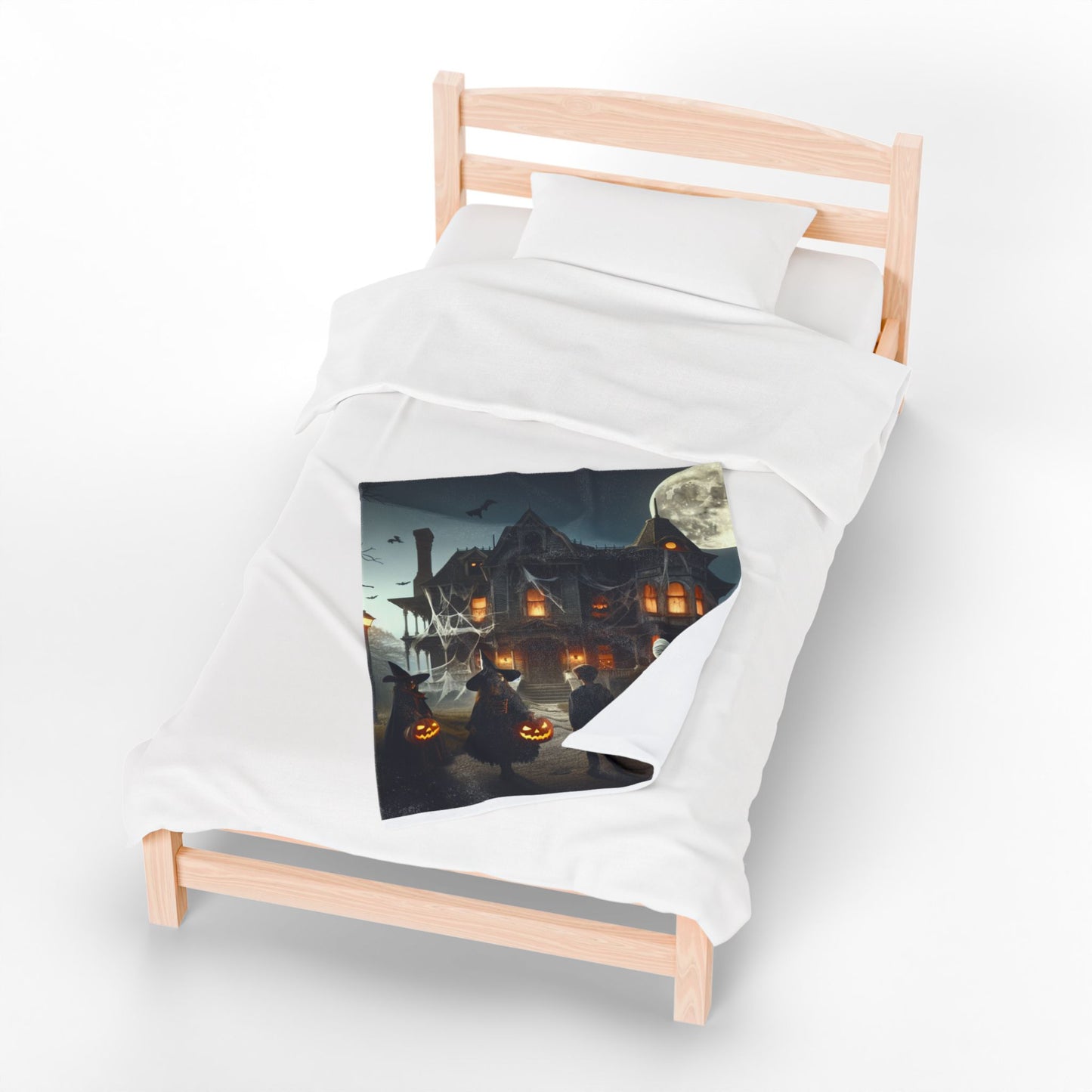 HALLOWEEN Velveteen Plush Blanket