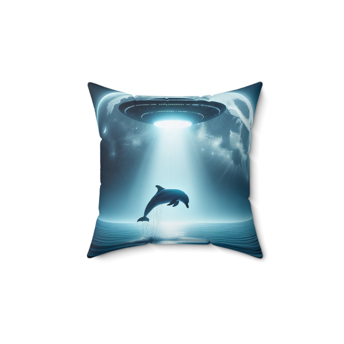Spun Polyester Square Pillow