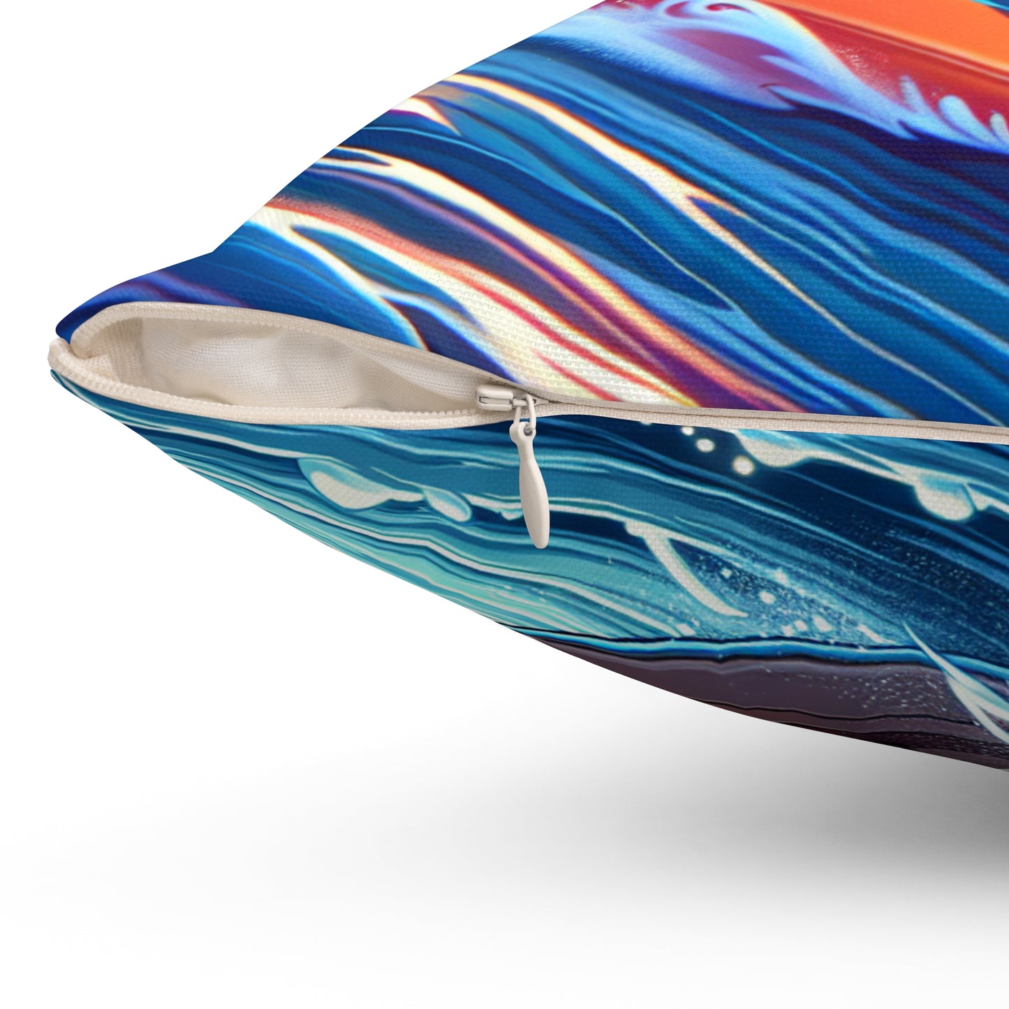 Spun Polyester Square Pillow