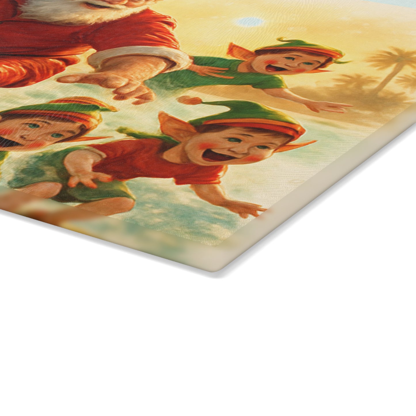 CHRISTMAS Glass Cutting Board