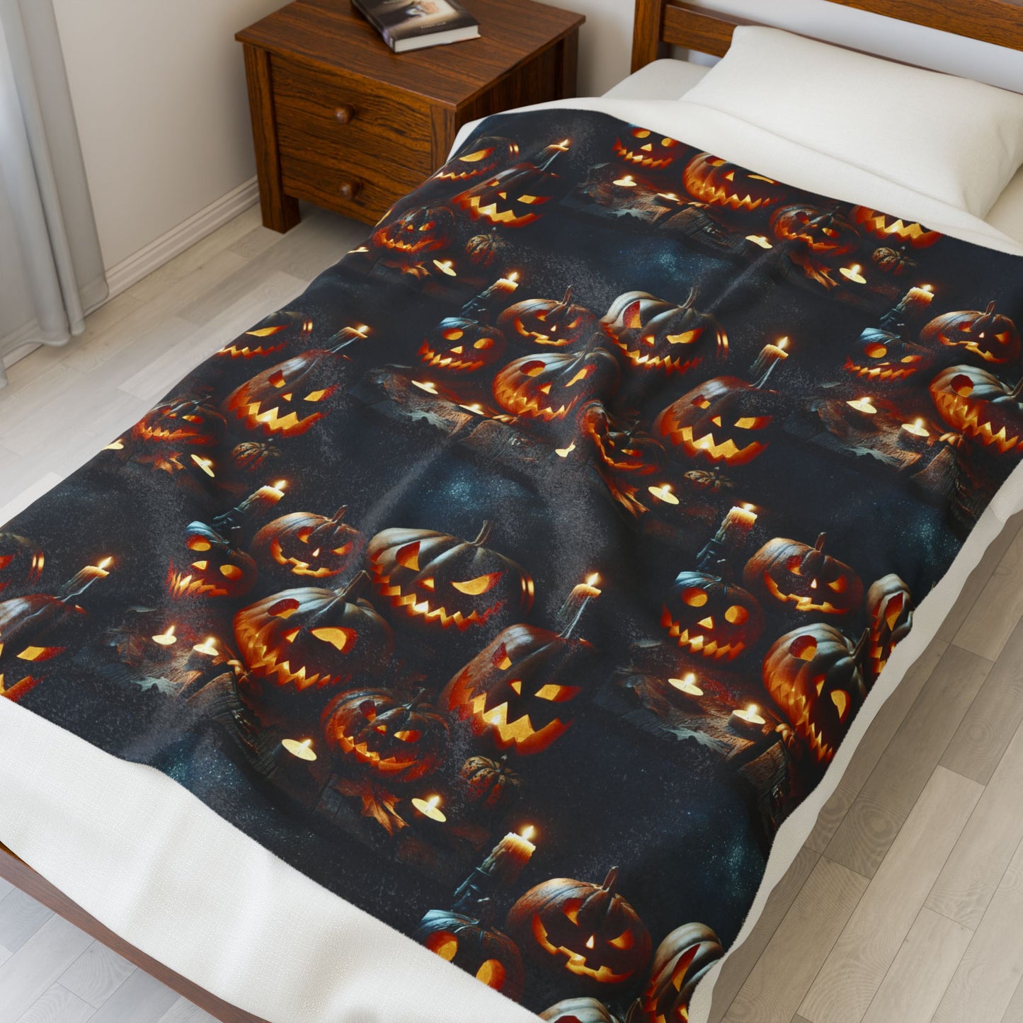 HALLOWEEN Velveteen Plush Blanket