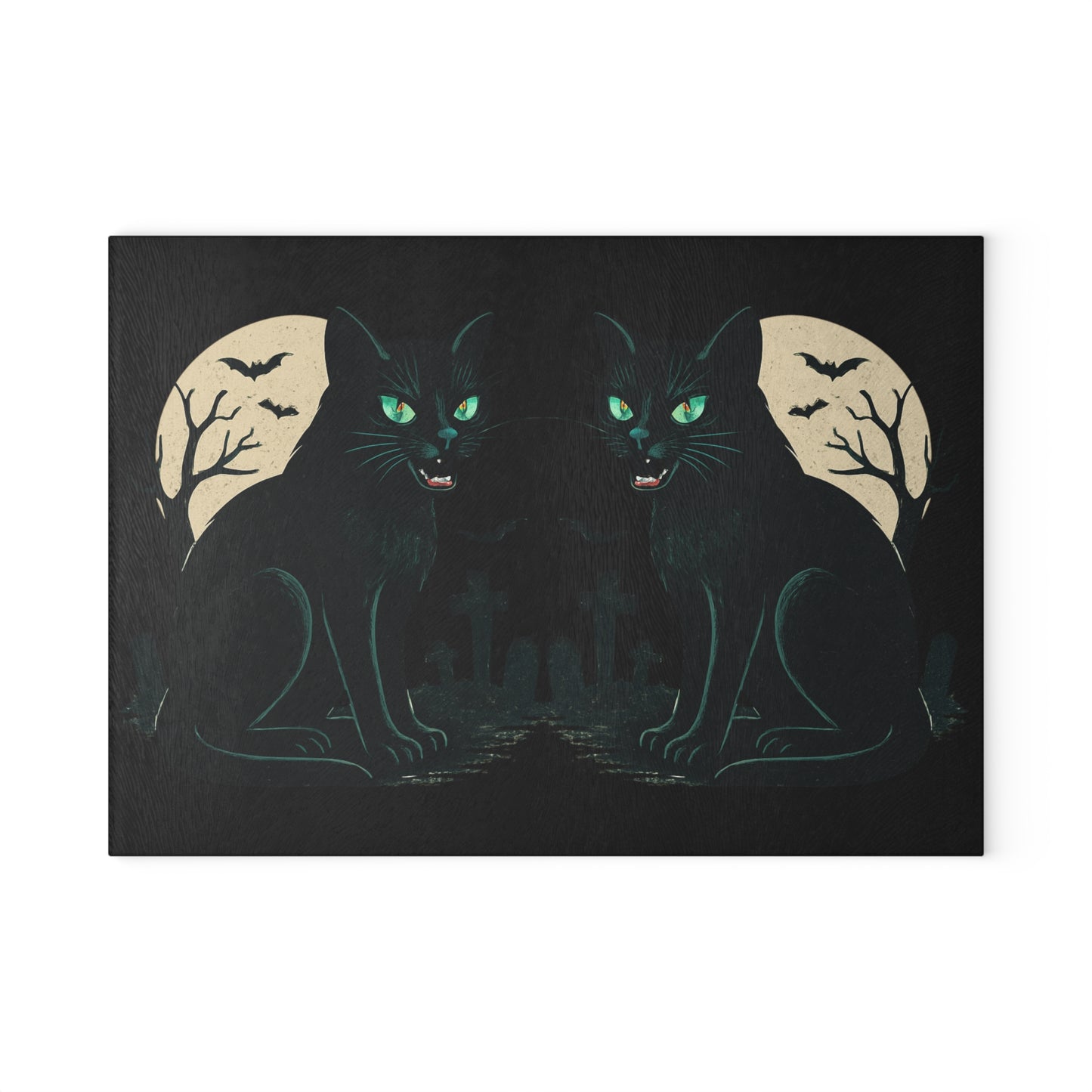 HALLOWEEN Glass Cutting Board