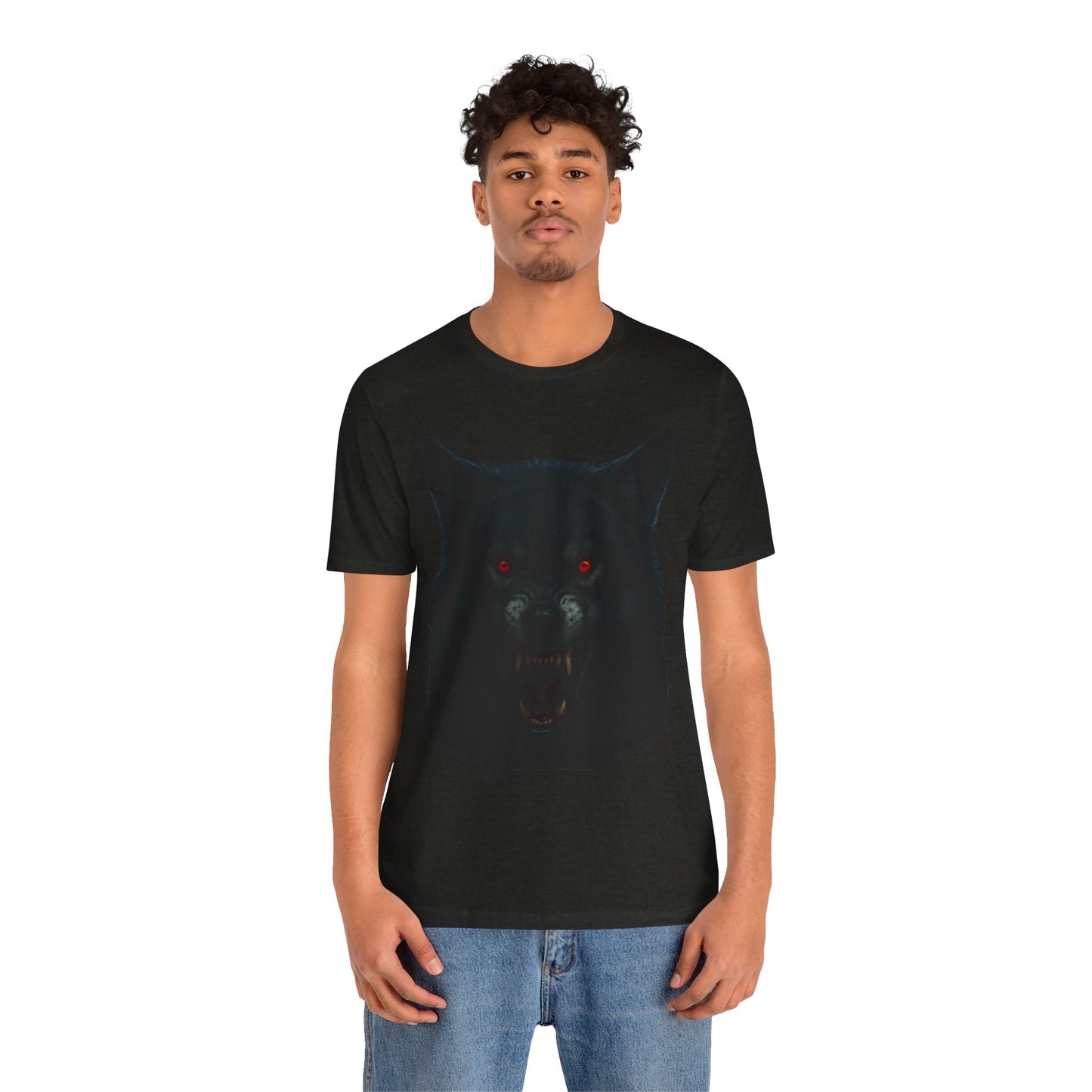 HALLOWEEN (WOLF) Unisex Jersey Short Sleeve Tee