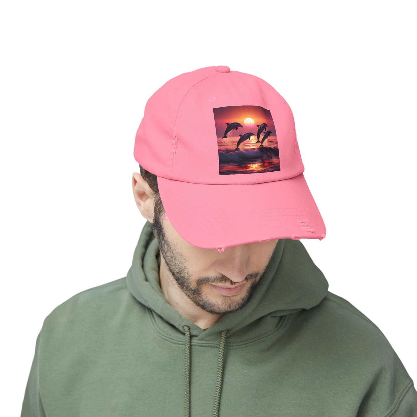 Unisex Distressed Cap