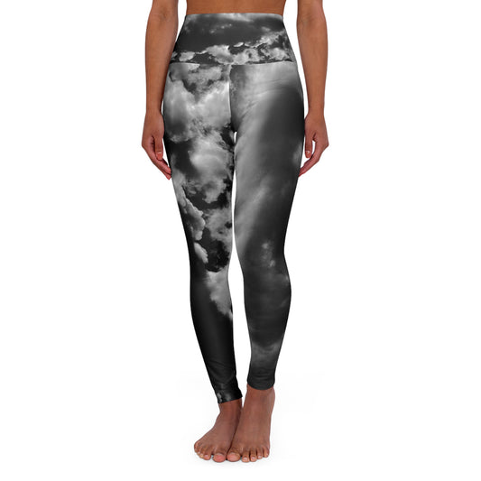 High Waisted Yoga Leggings (AOP)