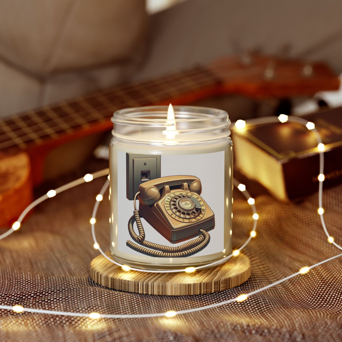 Scented Candles, Coconut Apricot Wax (4oz, 9oz)