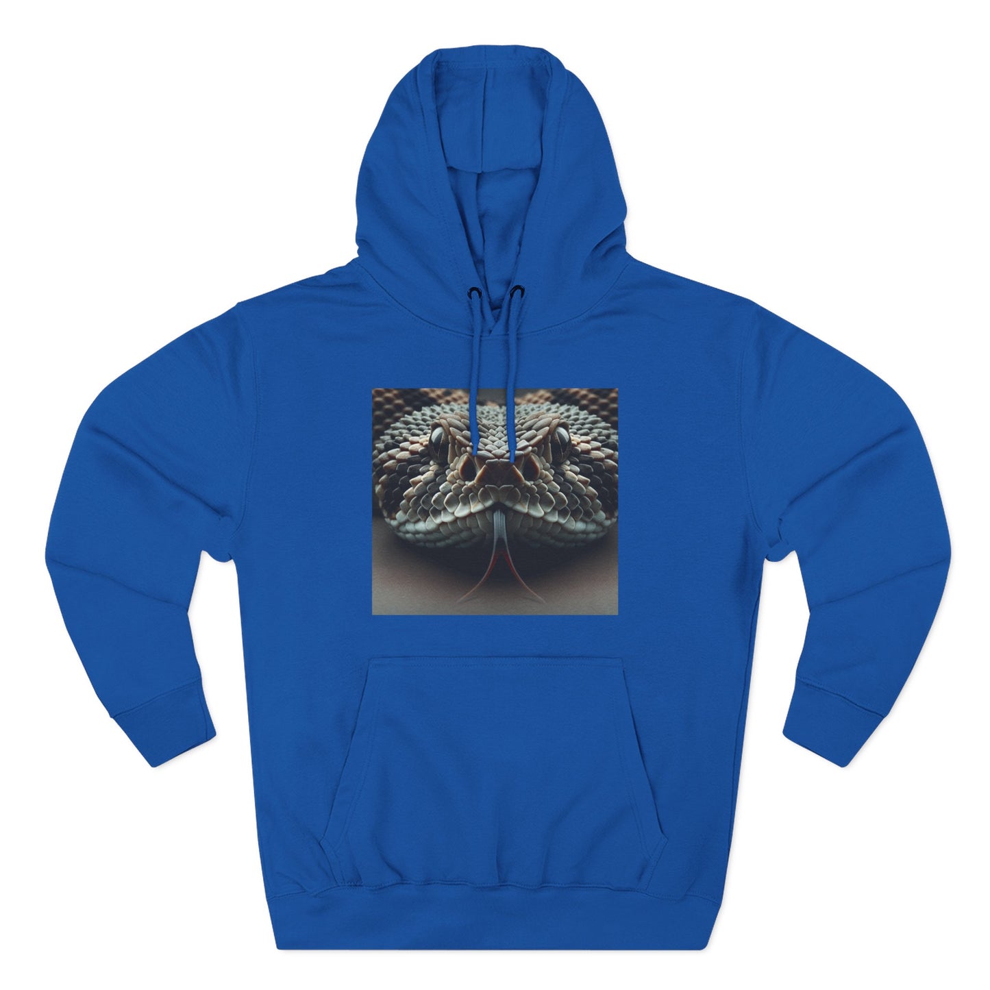 Three-Panel Fleece Hoodie